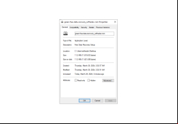 Green Free Data Recovery - properties