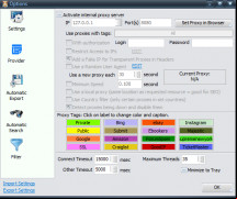 GSA Proxy Scraper screenshot 2