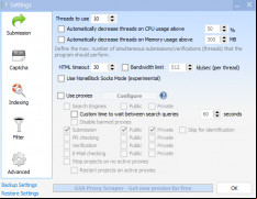 GSA Search Engine Ranker screenshot 2