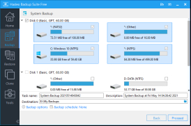 Hasleo Backup Suite screenshot 1