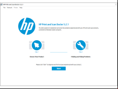 HP Print and Scan Doctor - main-screen