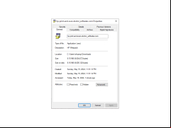 HP Print and Scan Doctor - properties