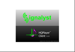 HQ-Player - welcome-screen