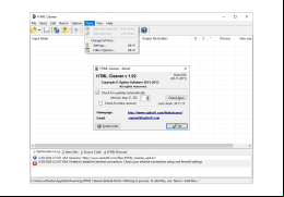 HTML Cleaner - about-application