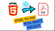 HTML to PDF React logo