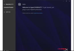HyperX NGENUITY - main-screen