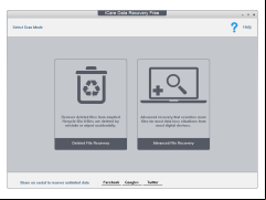 iCare Data Recovery - main-screen