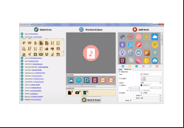 Iconion - main-screen