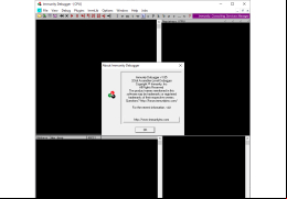 Immunity Debugger - about-application