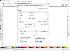 Inkscape - document-properties