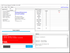 Intel Processor Diagnostic Tool - view-menu