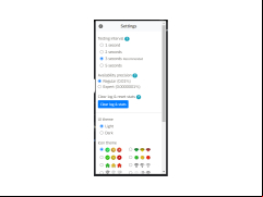 Internet Connection Monitor - settings
