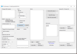 IP List Generator - main-screen