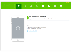 iSkysoft iTransfer - main-screen
