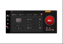iTop Screen Recorder - main-screen