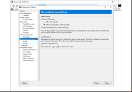 K-Meleon - network-settings