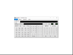 Kalkulator - file-menu