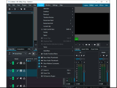 Kdenlive - timeline