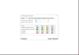 Keysticks - colors-settings