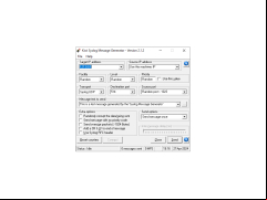 Kiwi SyslogGen - main-screen