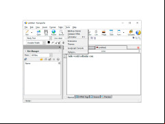 KompoZer - tools-and-settings
