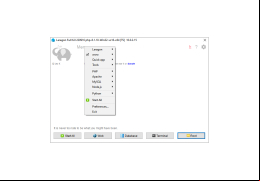Laragon - menu-page