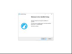LibreWolf - welcome-screen-setup