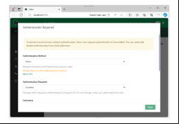 Lidarr - auth