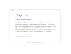 LightPDF - about