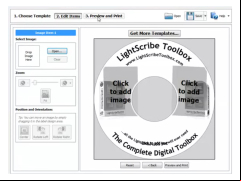 LightScribe Template Labeler - edit-items