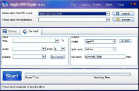 Magic DVD Ripper screenshot 1