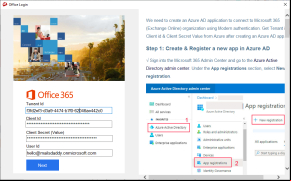 MailsDaddy PST to Office 365 Migration Tool screenshot 1