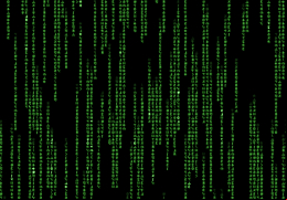 Matrix screen saver - preview