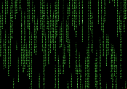 Matrix screen saver - main-screen