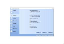 MCShield - scan-options