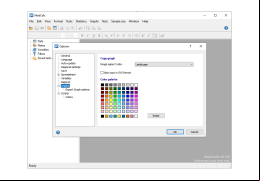 MedCalc - graph-settings