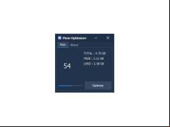 Mem Optimizer - main-screen