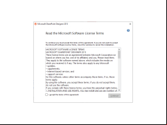 Microsoft SharePoint Designer - licenses-agreement