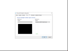 Microsoft Silverlight - webcam