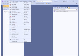 Microsoft Visual Studio Ultimate - view-menu