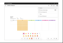 Microsoft Whiteboard - settings