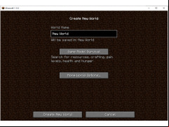 Minecraft - new-world-make