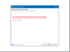 MiniTool Partition Wizard - recovery