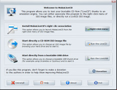 MobaLiveCD screenshot 1