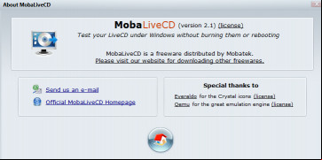 MobaLiveCD screenshot 2