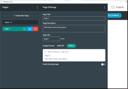 Mobirise - page-settings