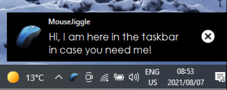 MouseJiggle screenshot 1