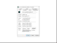 Movavi Video Editor Plus - properties
