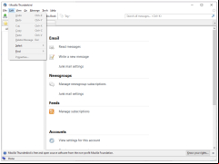Mozilla Thunderbird - edit-page