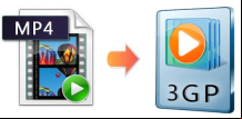MP4 to 3GP Converter logo